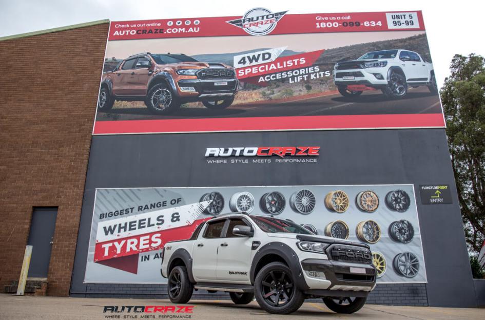 FORD RANGER RT CONCAVE MATTE BLACK